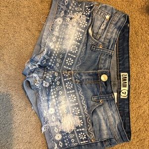 Jean shorts